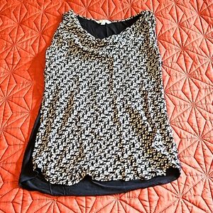 CAbi scoop neck dressy tank top sz.L
